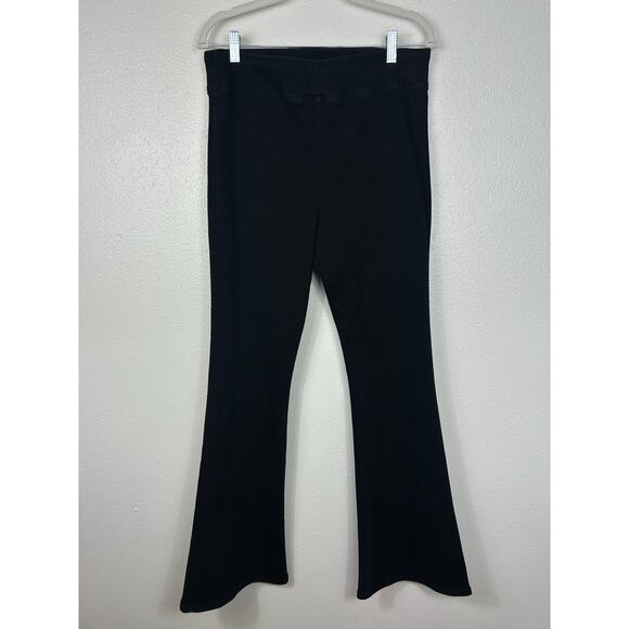 FRAME The Jetset Flare Jeans Sheen Noir Sz 30-34 - Picture 5 of 12